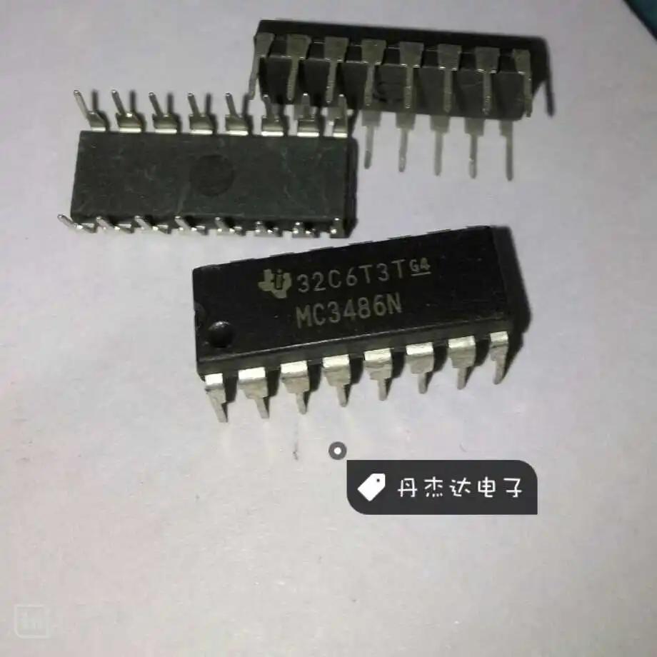  IC  ȸ, DIP16  Ʈù, MC3486N, 30 , ǰ
